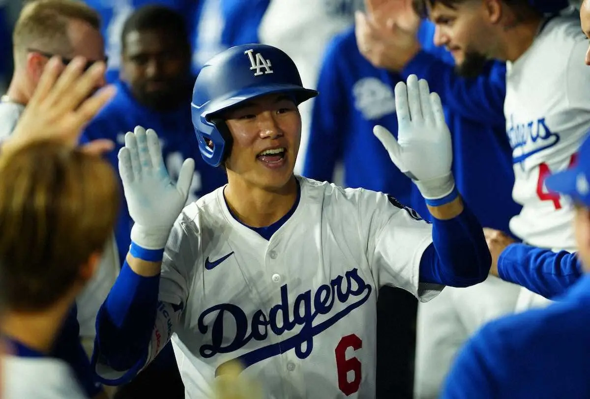 【画像・写真】WBC打率・083から一転…ドジャース金慧成が4戦連続ヒット！OP戦打率・435に指揮官「良い内容」