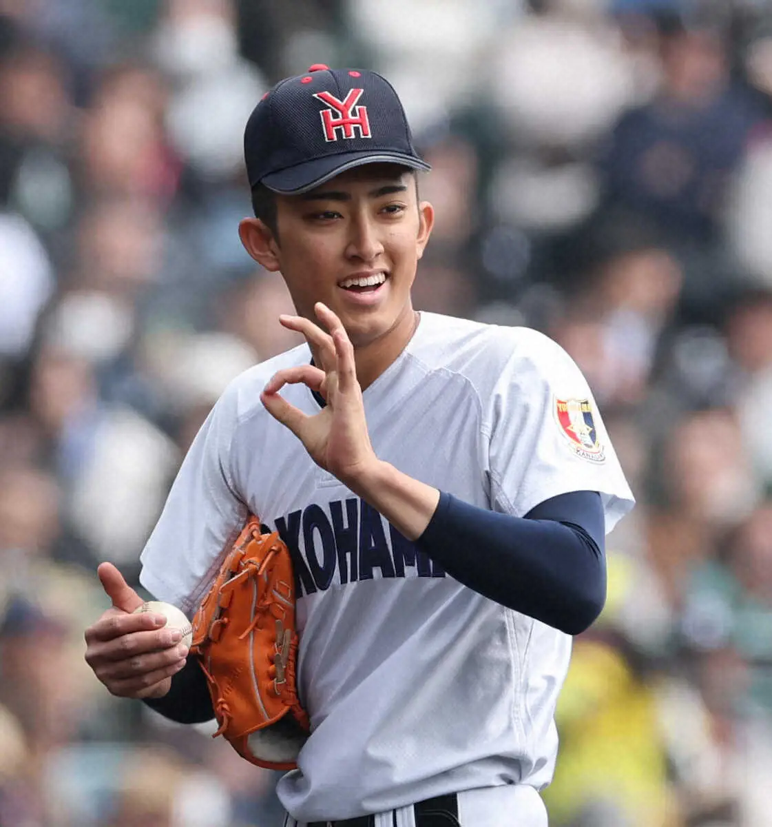 【画像・写真】【センバツ】昨春王者の横浜がまさかの1回戦敗退　怪物右腕の織田翔希は最速150キロも2失点で散る