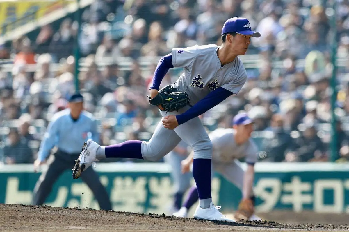 【画像・写真】【センバツ】東北王者・花巻東、初戦で散る　OB「大谷ルール」使わず「5番・投手」で先発の万谷が粘れず