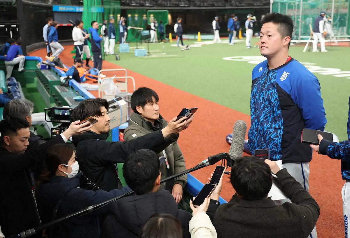 【画像・写真】DeNA・牧がチームに合流し「1番・二塁」で即先発出場　WBCは「力のなさを感じて凄く落ち込んだ」