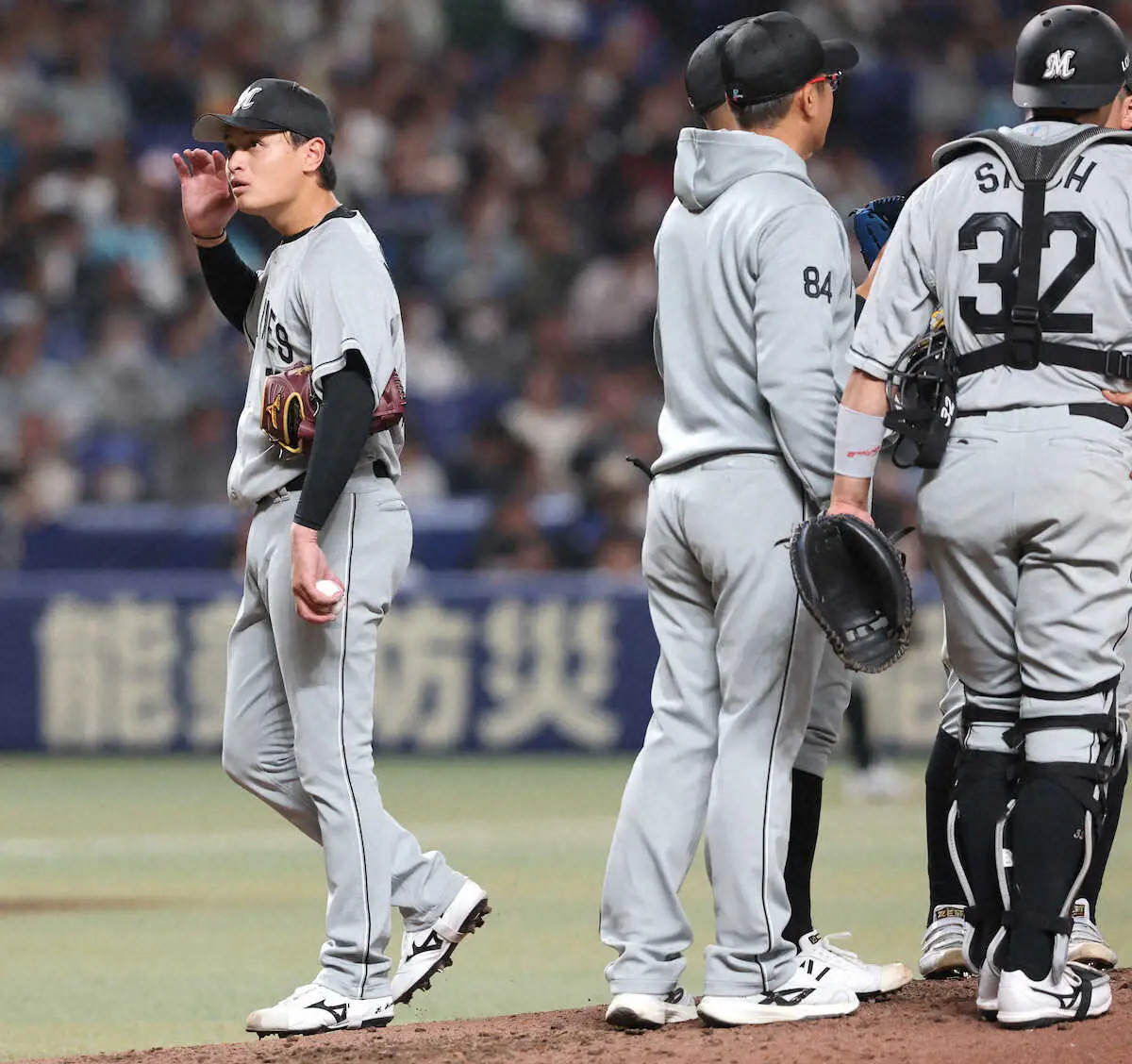 【画像・写真】ロッテ・毛利海大は5回途中4失点で降板　オープン戦4試合で3被弾