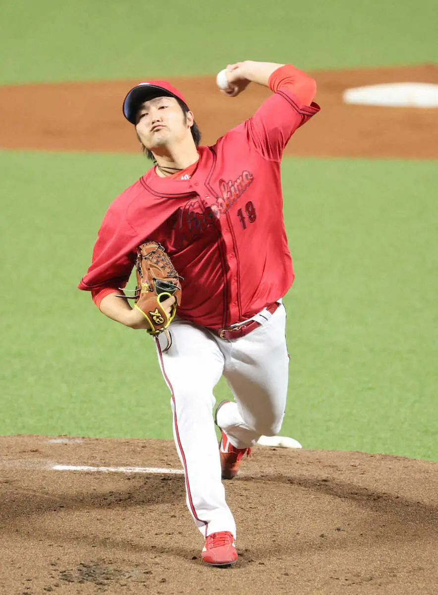 【画像・写真】広島　床田寛樹が“大谷ルール”出場で開幕へ準備「投げる前に立てたのは良かった」