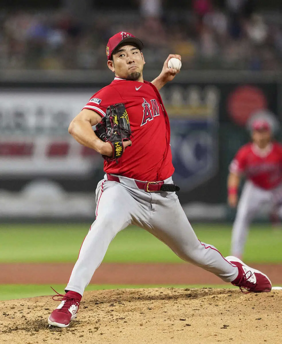 【画像・写真】エンゼルス・菊池雄星「収穫多い」5回途中1失点　WBCでフォークのコツ伝授される