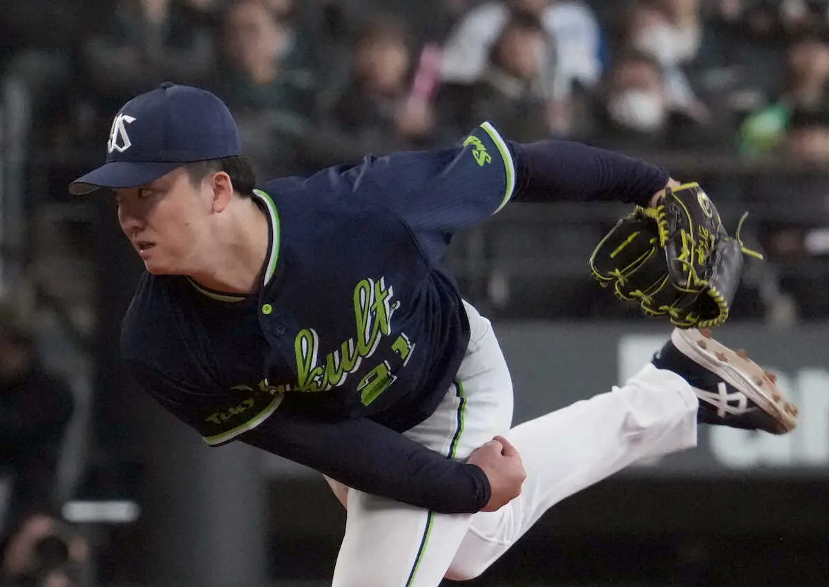 【画像・写真】ヤクルト・吉村　初開幕投手へ弾み「いかにゼロで抑えるかを意識しながら、テンポよく投げられた」