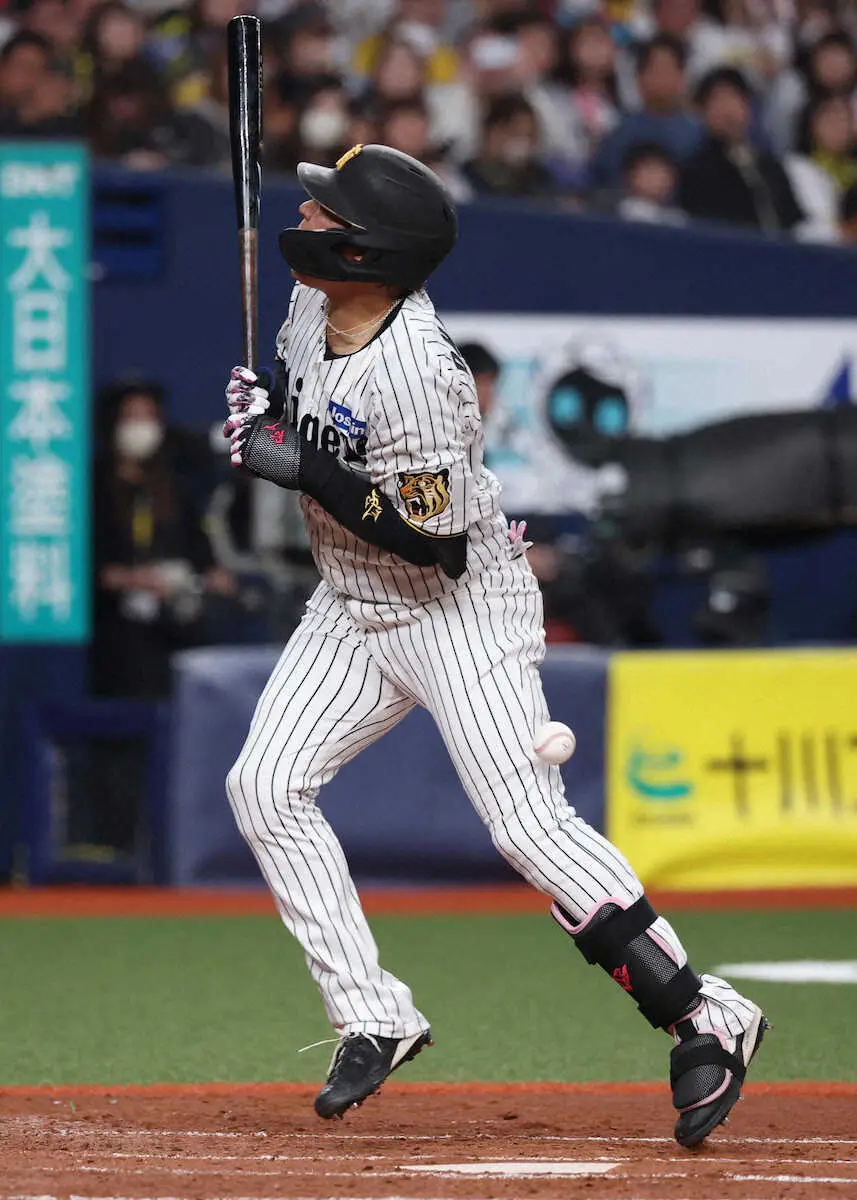 【画像・写真】阪神VSオリックス　オープン戦で死球の応酬に　大山悠輔、ラオウ、伏見寅威が“痛っ！”