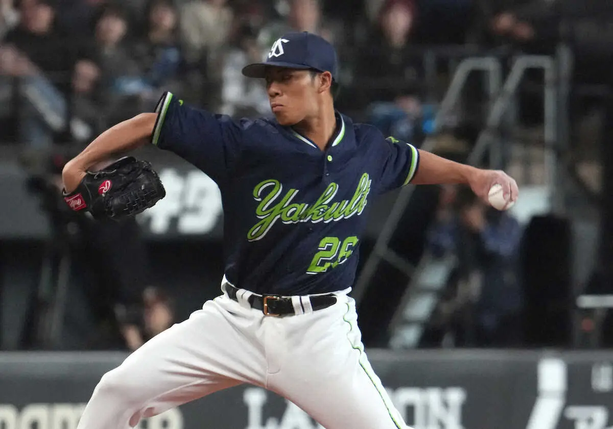 【画像・写真】ヤクルトの開幕2戦目は山野　日本ハム戦に先発し6回7安打3失点「開幕までにしっかり調整していきたい」