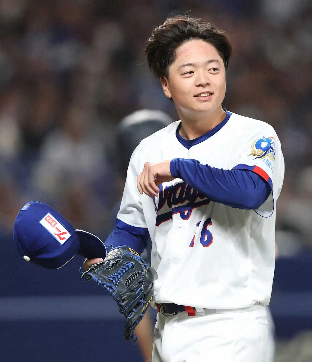 【画像・写真】中日　ドラフト2位・桜井頼之介はOP戦16回連続無失点で開幕ローテ入りへ　井上監督「二重丸を」