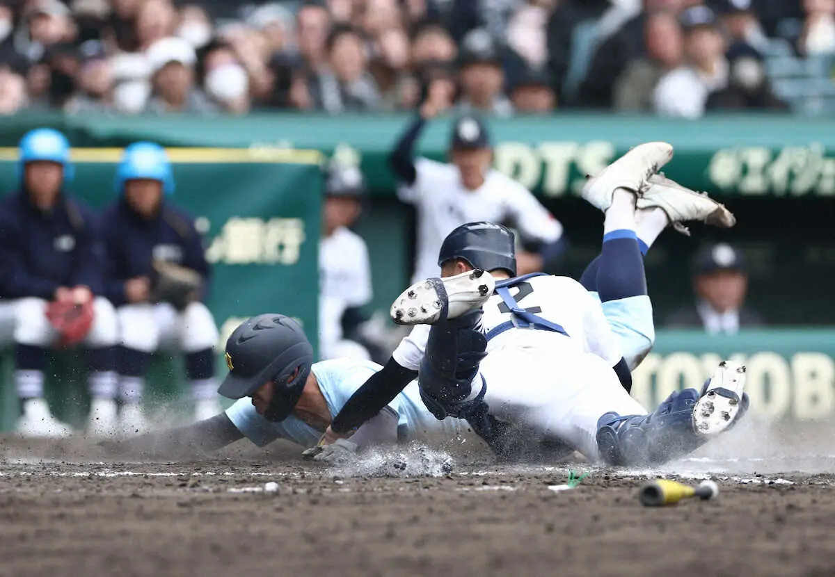 【画像・写真】【センバツ】大垣日大　劇的勝利演出した8回の超好返球　エースも監督も称賛「全員で勝ち取った1勝」