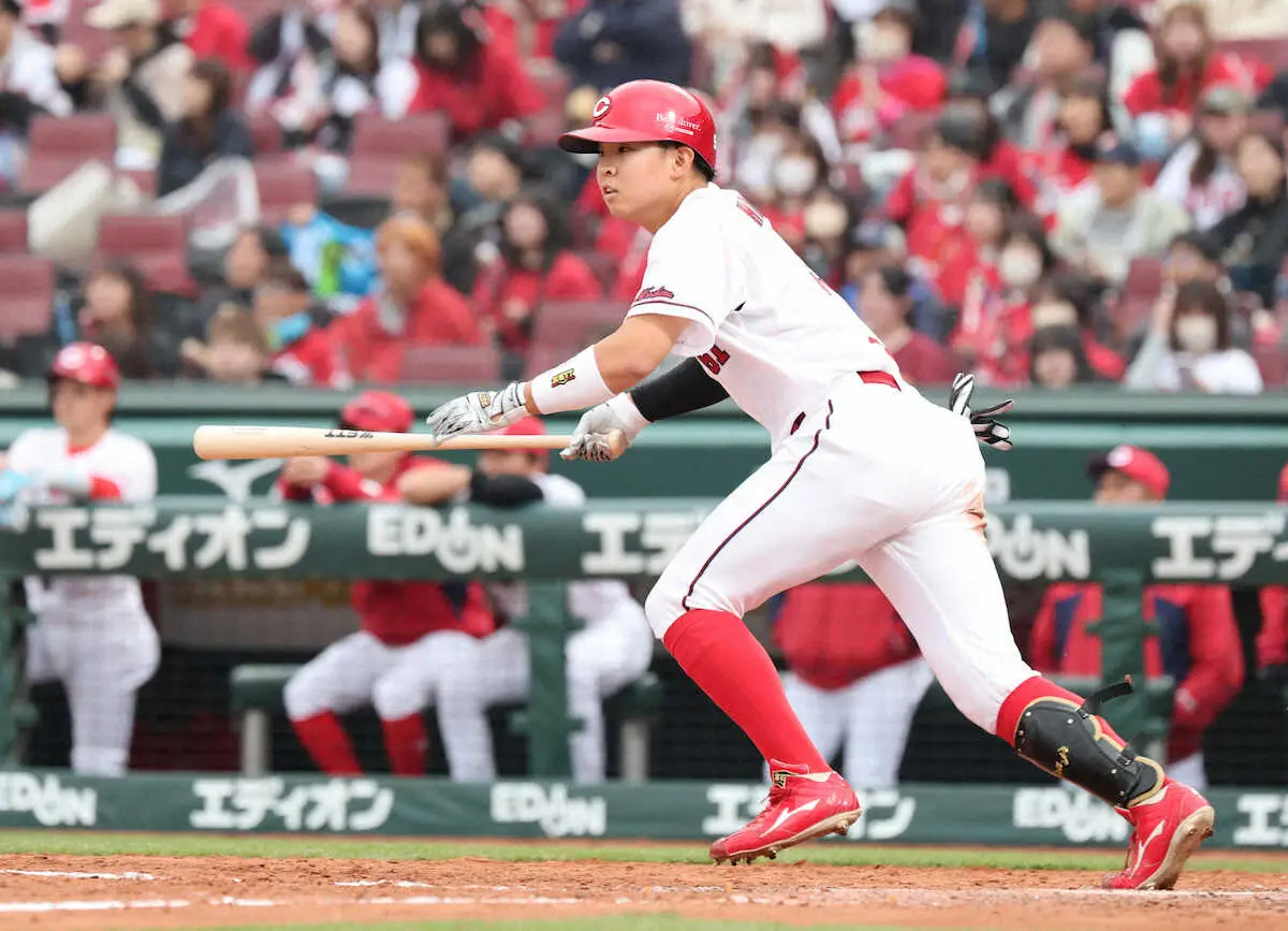 【画像・写真】広島ドラフト1位・平川蓮がオープン戦21安打で球団新人初の最多安打