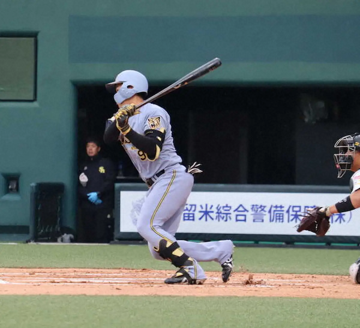 【画像・写真】阪神ドラ1・立石正広が存在感　2軍戦「5番・三塁」で1安打1打点、三塁守備でもゴロを華麗に処理