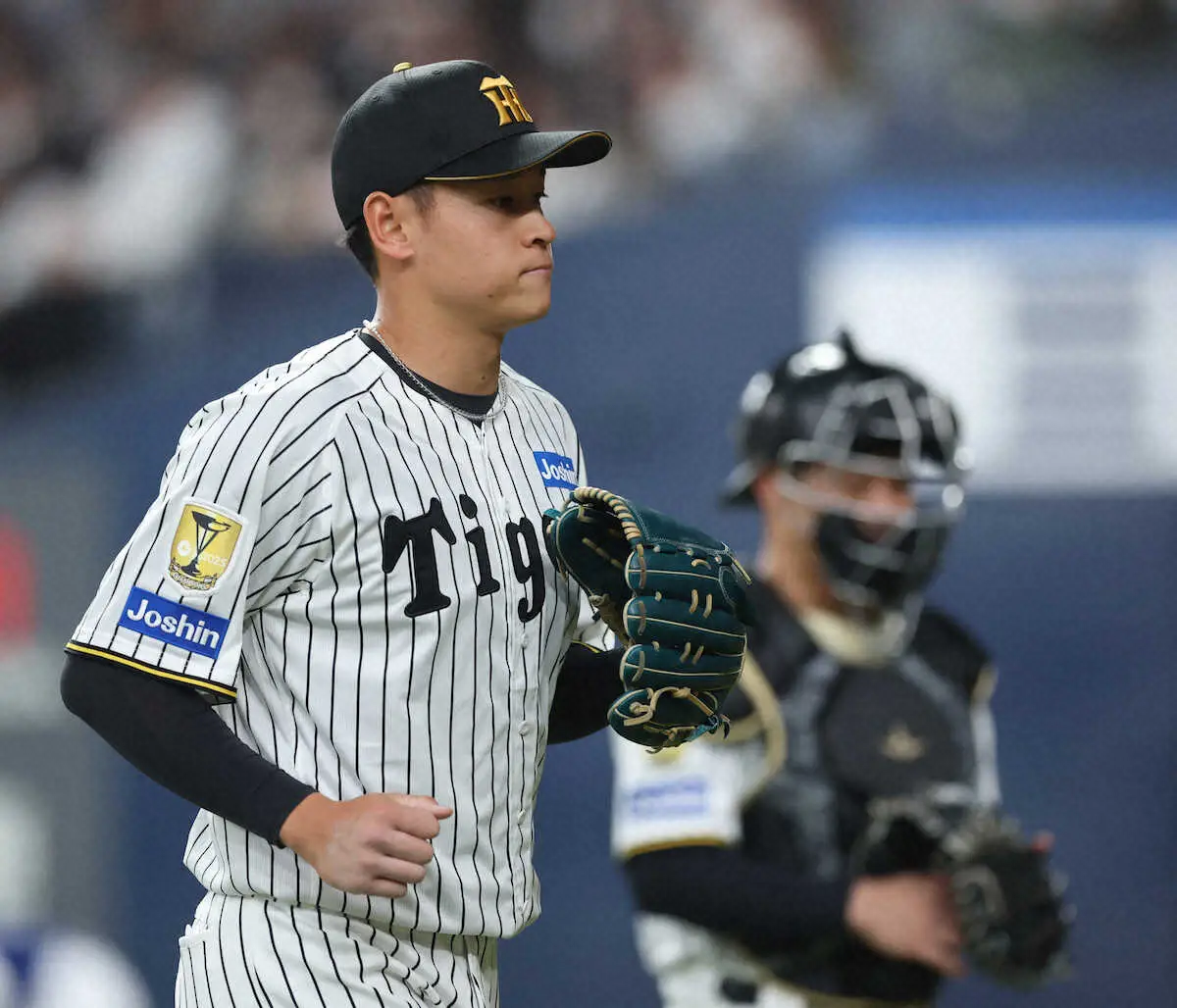 【画像・写真】阪神・早川太貴　学びのプロ初連投　失点も「準備の仕方も学べたので、次に生かせれば」