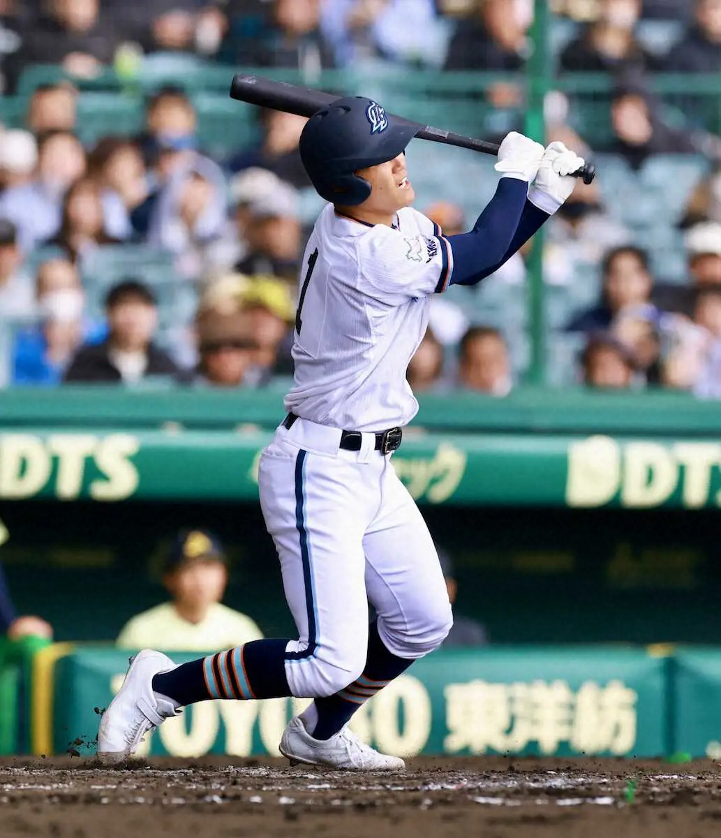 【画像・写真】高川学園の「4番・投手」プロ注目・木下瑛二は8回5失点で初戦敗退　打点も挙げられず「4番失格です」