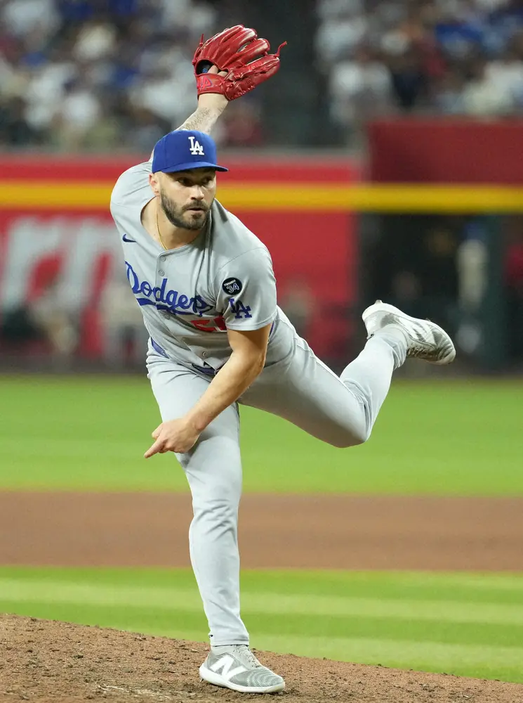 【画像・写真】ドジャース・スコットが乱調…3ラン浴び1死しか奪えず4失点降板　昨季MLB最多10度セーブ機会失敗