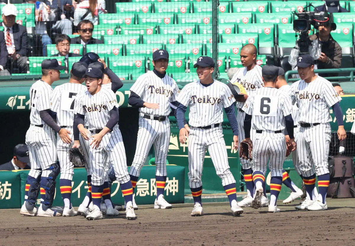 【画像・写真】【センバツ】帝京・金田監督「9回の裏ですね…決めるチャンスあった」「改善すべきところはたくさんある」