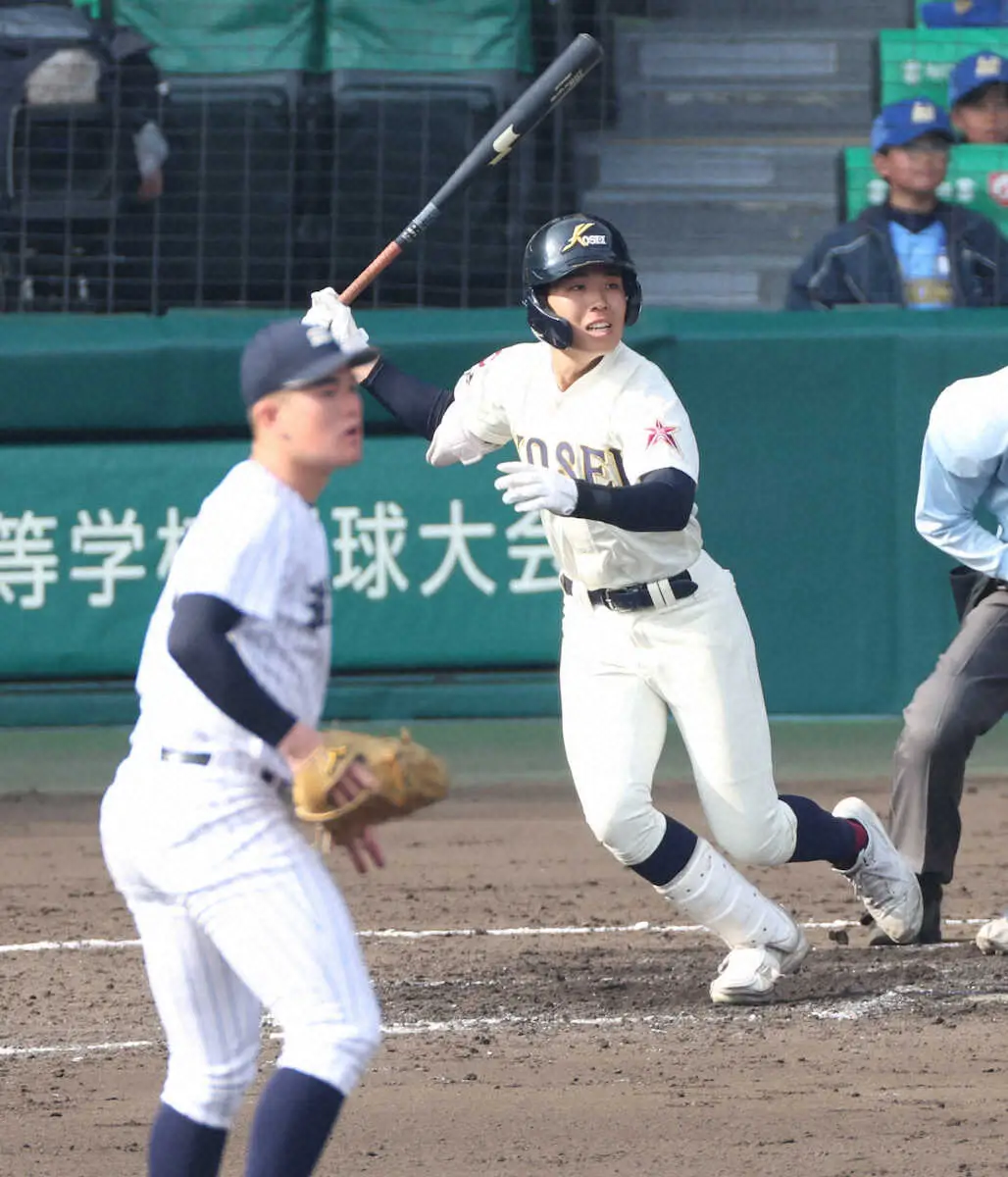 【画像・写真】【センバツ】八戸学院光星　双子のコンビネーションで鮮やか勝ち越し