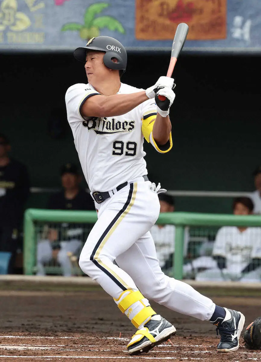 【画像・写真】オリックス・岸田護監督　開幕2軍スタートのラオウ杉本裕太郎の復活期待「待っています」