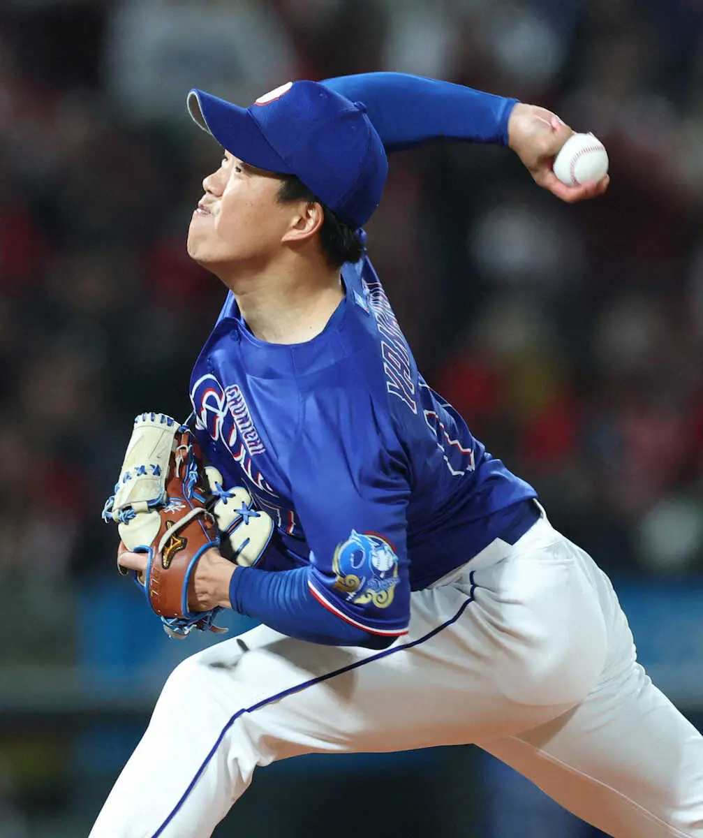 【画像・写真】中日は3年ぶりの開幕白星がスルリ　開幕投手の柳裕也が6回1失点…もつれて延長サヨナラ負け
