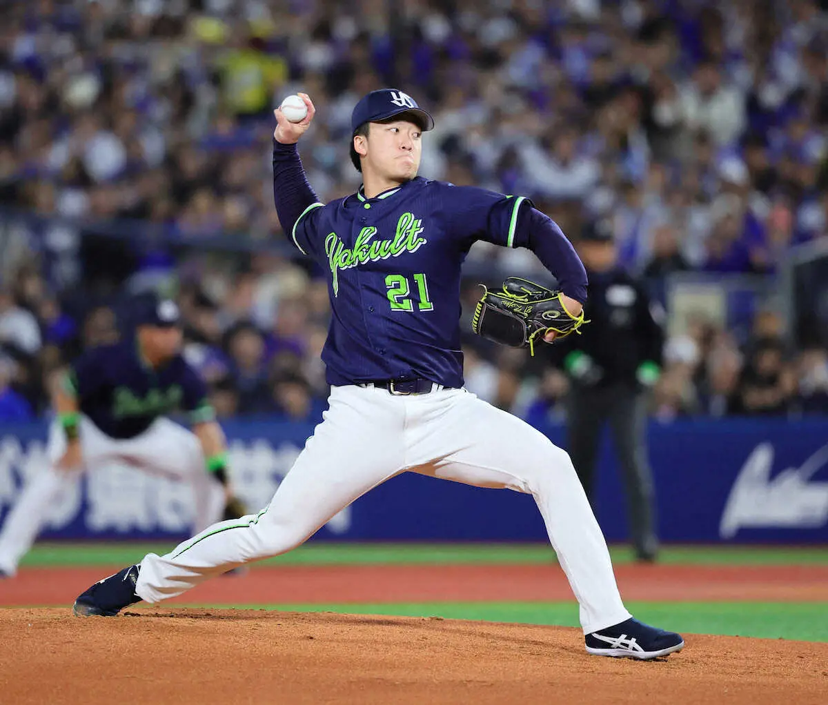 【画像・写真】ヤクルト・吉村貢司郎　6回途中2失点と粘投　池山監督に白星をプレゼント　4年目で初の開幕投手