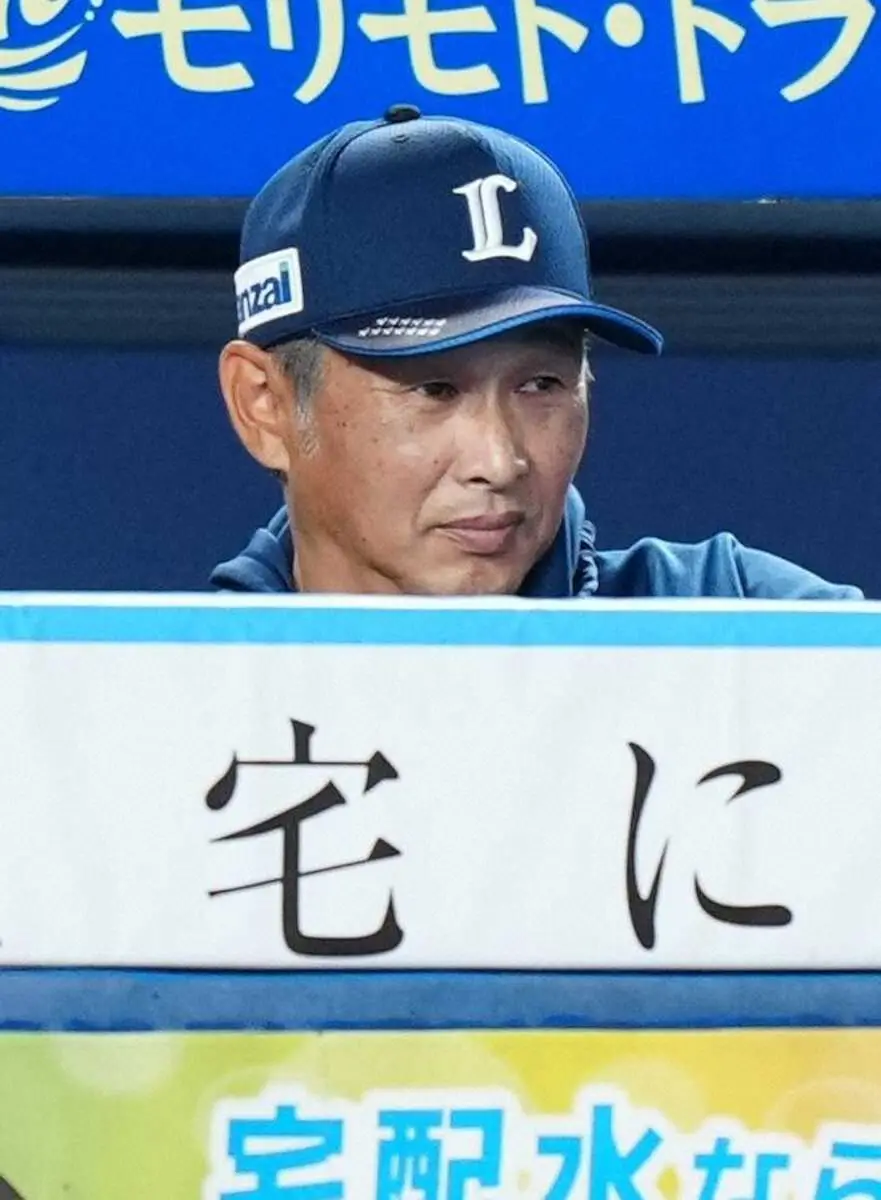 【画像・写真】西武はロッテ先発のルーキー・毛利の前に打線が不発　西口監督「もっと思い切りいっても良かった」