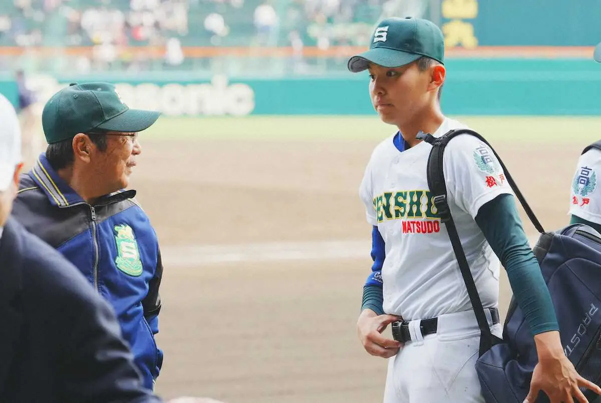 【画像・写真】【センバツ】専大松戸のエース門倉昂大は反省「甘いボールなくさないと夏勝てない」