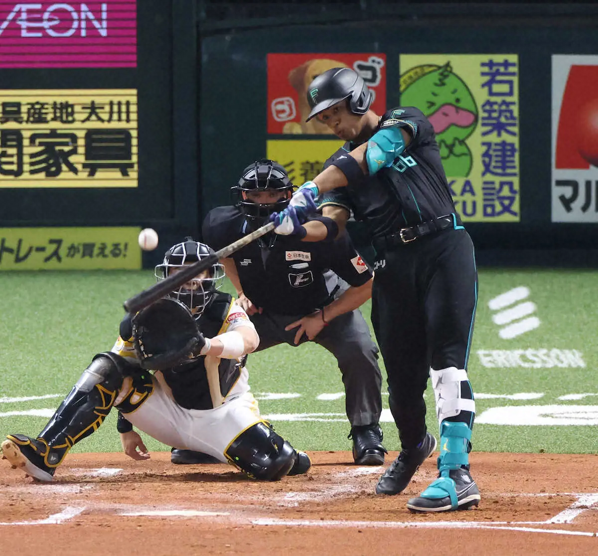 【画像・写真】日本ハム　開幕3連敗…古巣相手に有原が4回までに7失点　万波弾、清宮幸弾、郡司弾も空砲