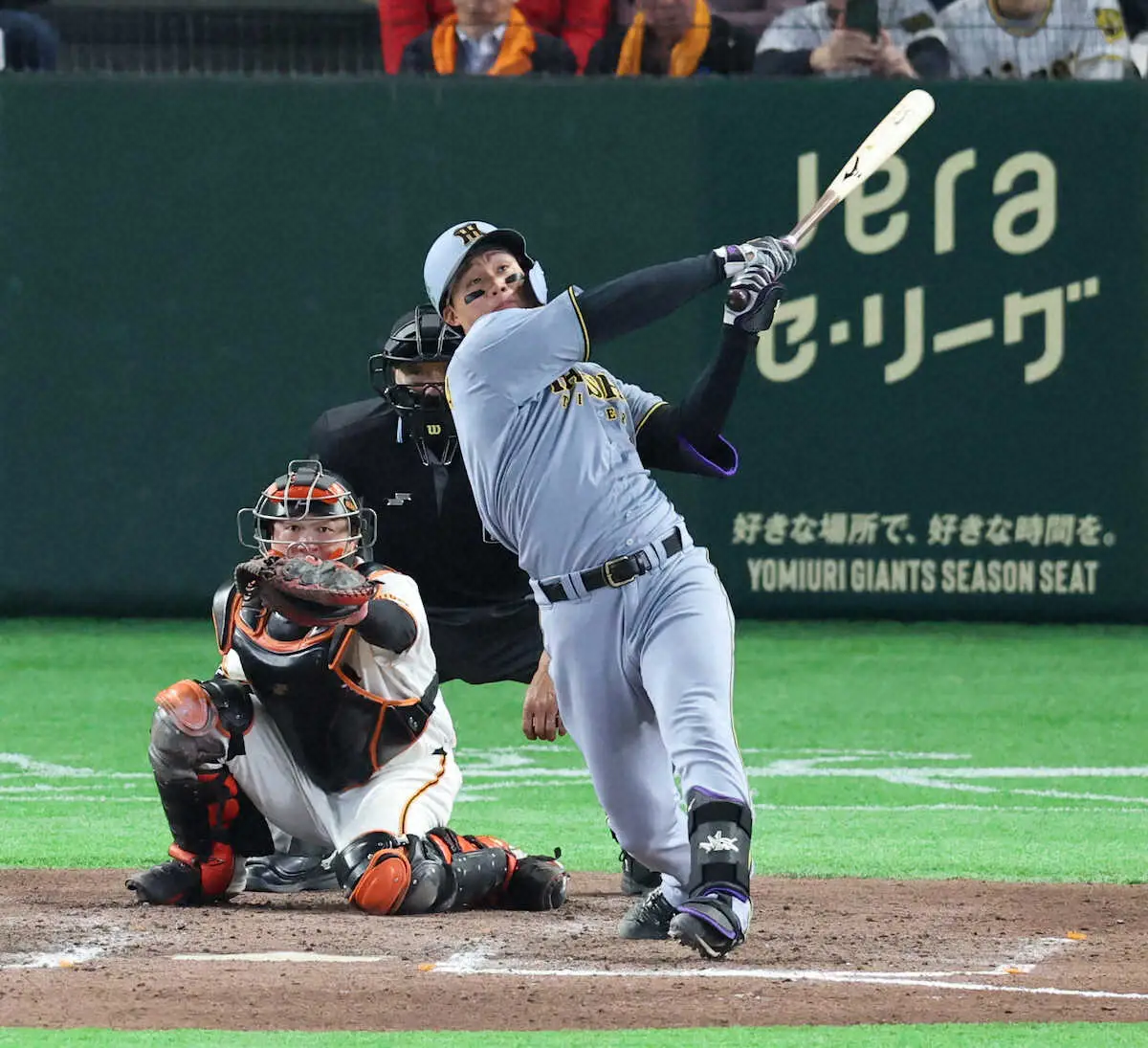 【画像・写真】阪神・森下翔太　連覇へ“吉兆G倒弾”「聖也さんのおかげ」今季チーム1号で開幕カード勝ち越し
