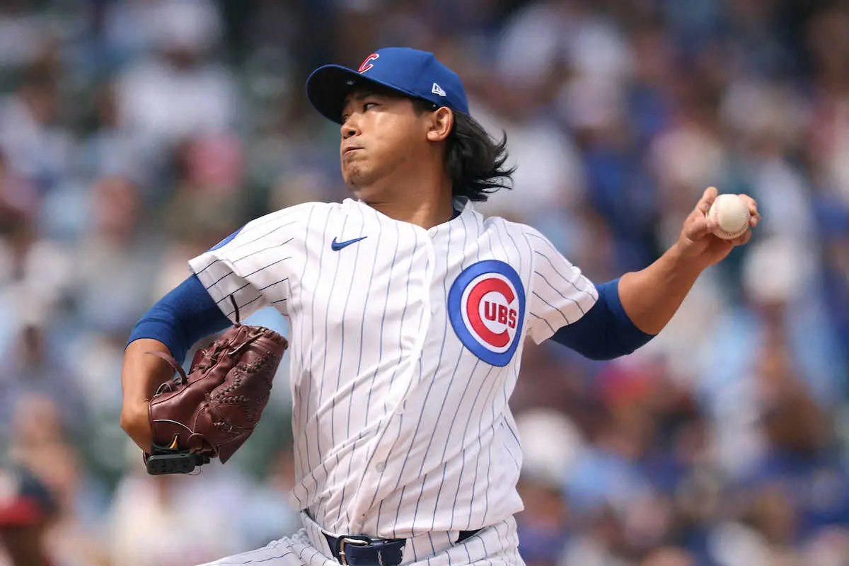 【画像・写真】カブス今永昇太　今季も本塁打に苦しめられるのか…初回に3ラン被弾　5回0/3を投げて7奪三振も4失点