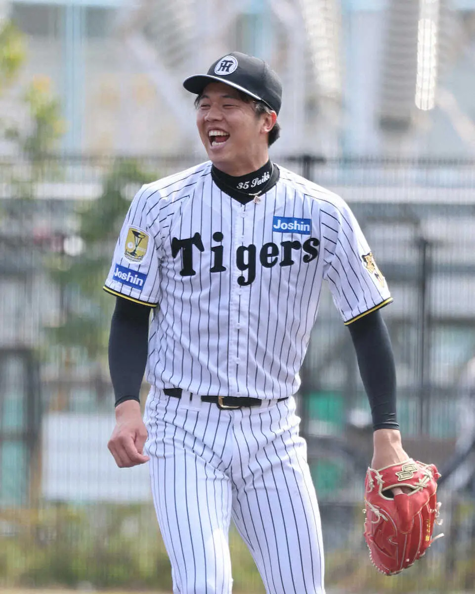 【画像・写真】阪神・才木浩人　“飛ぶボール説”を歓迎「抑えた時のやりがいを凄く感じる」