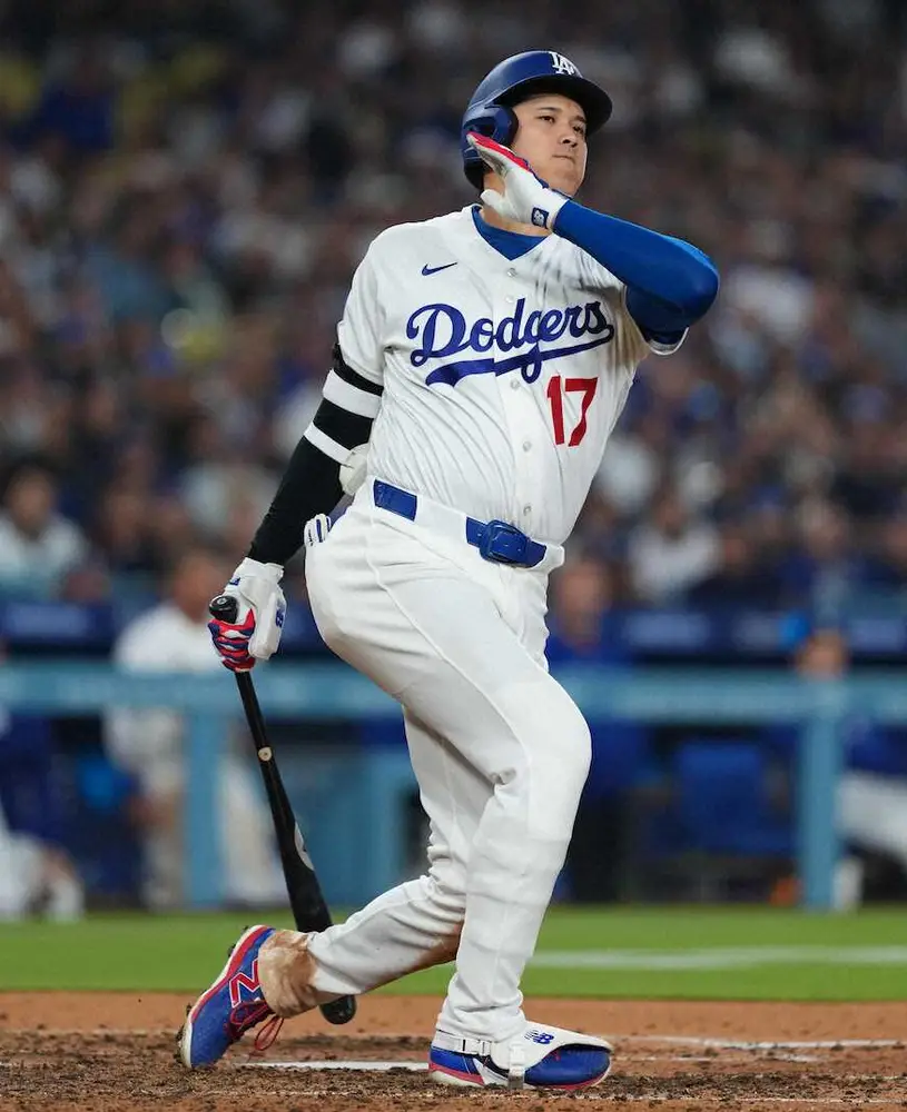 【画像・写真】大谷翔平の第3打席は空振り三振…ドジャース打線は相手左腕に6回まで無得点　朗希は5回途中1失点