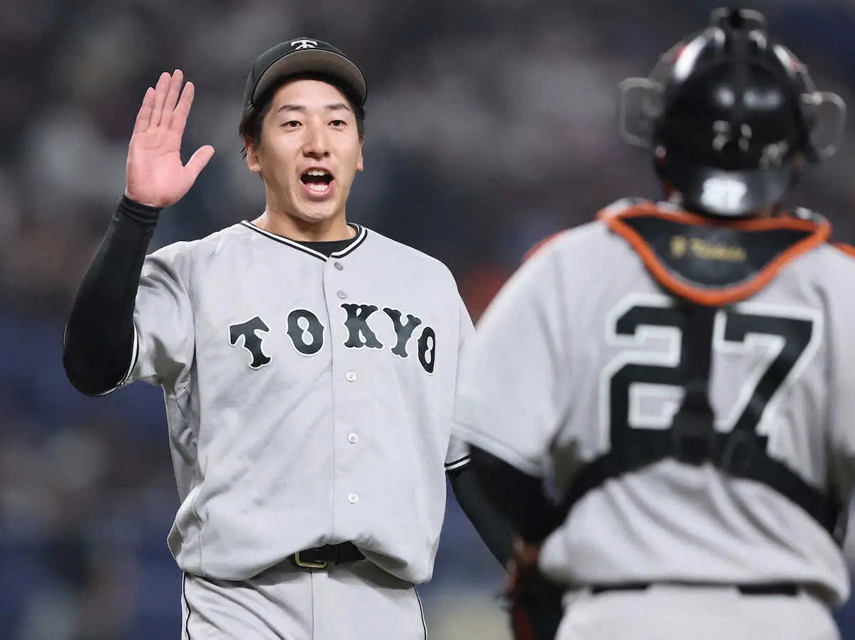 【画像・写真】巨人・大勢が今季初登板で竜打線3人斬り！　通算82セーブで球団単独3位に浮上