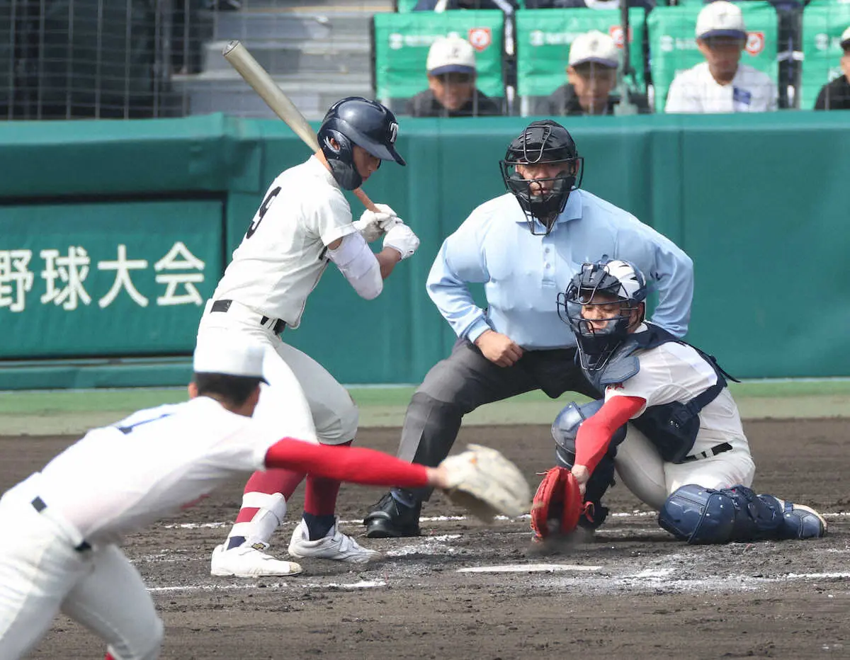 【画像・写真】【センバツ】大阪桐蔭　スタイル変えた積極攻撃で智弁学園・杉本攻略