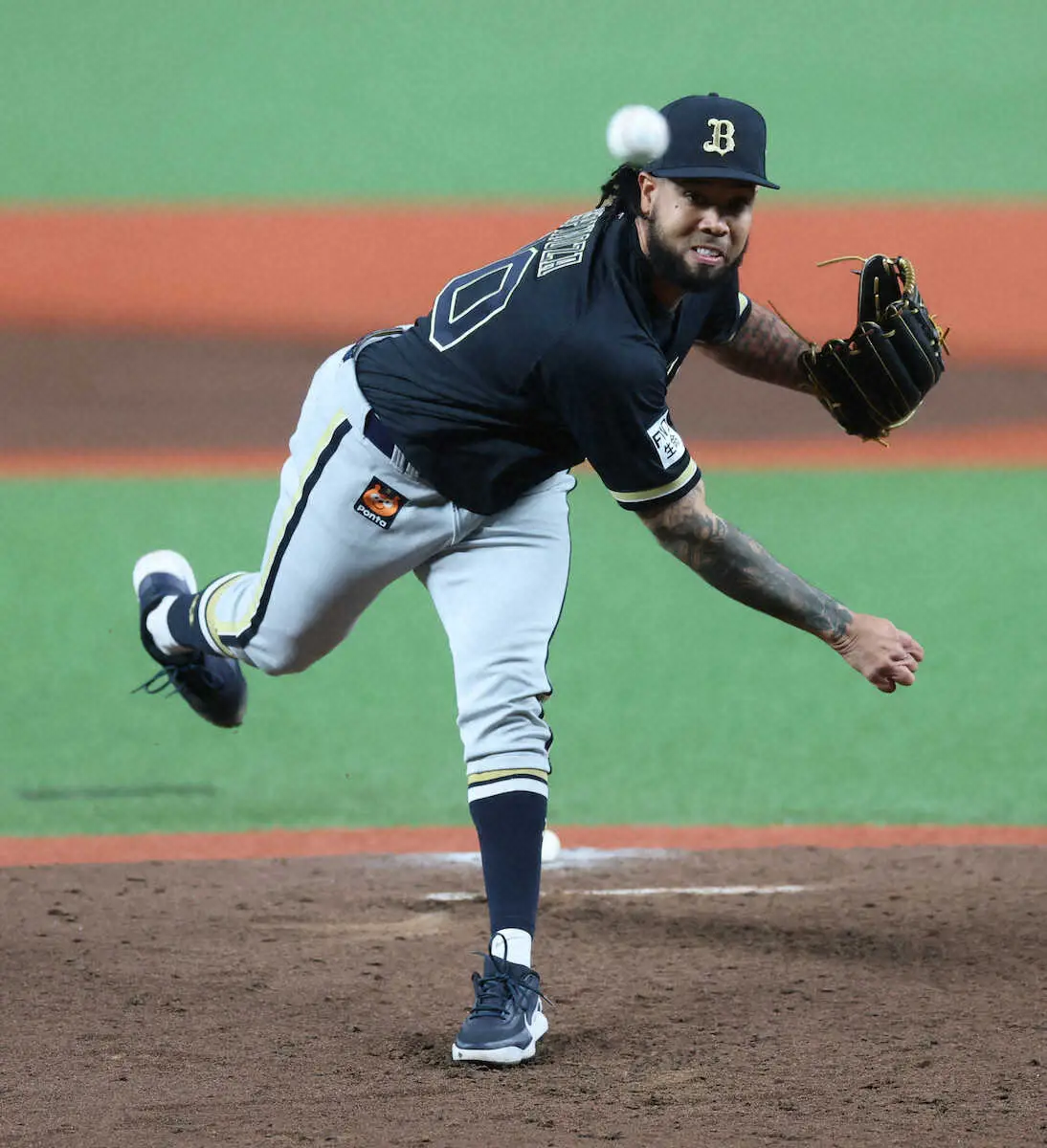 【画像・写真】オリックス・エスピノーザ　「応援おおきに」　初完封でパパ1勝　第1子に“賢造”と命名した親日家