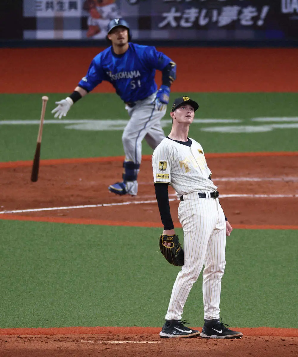 【画像・写真】阪神・ルーカス　初回3失点悔やむ「気持ちが高ぶりすぎたのか」DeNA・コックスとの長身先発対決は完敗
