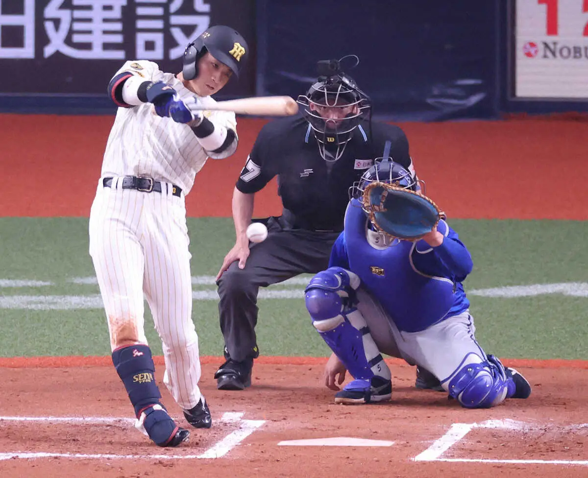 【画像・写真】阪神・木浪聖也　今季初の3安打で打率・700も淡々「次に向けてやっていこうという気持ち」