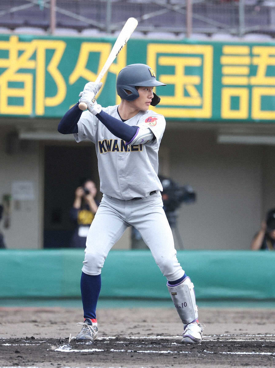 【画像・写真】【関西学生のキーマン】関学大・福谷宇楽内野手　復権に燃える巧打者
