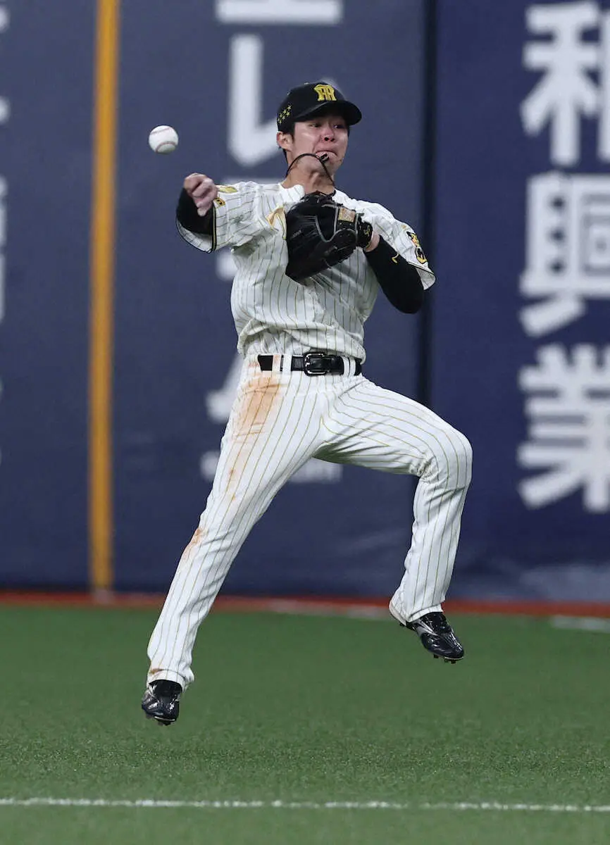 【画像・写真】阪神・中野拓夢　華麗な守備二度見せた　「なんとか投手を助けたかった」