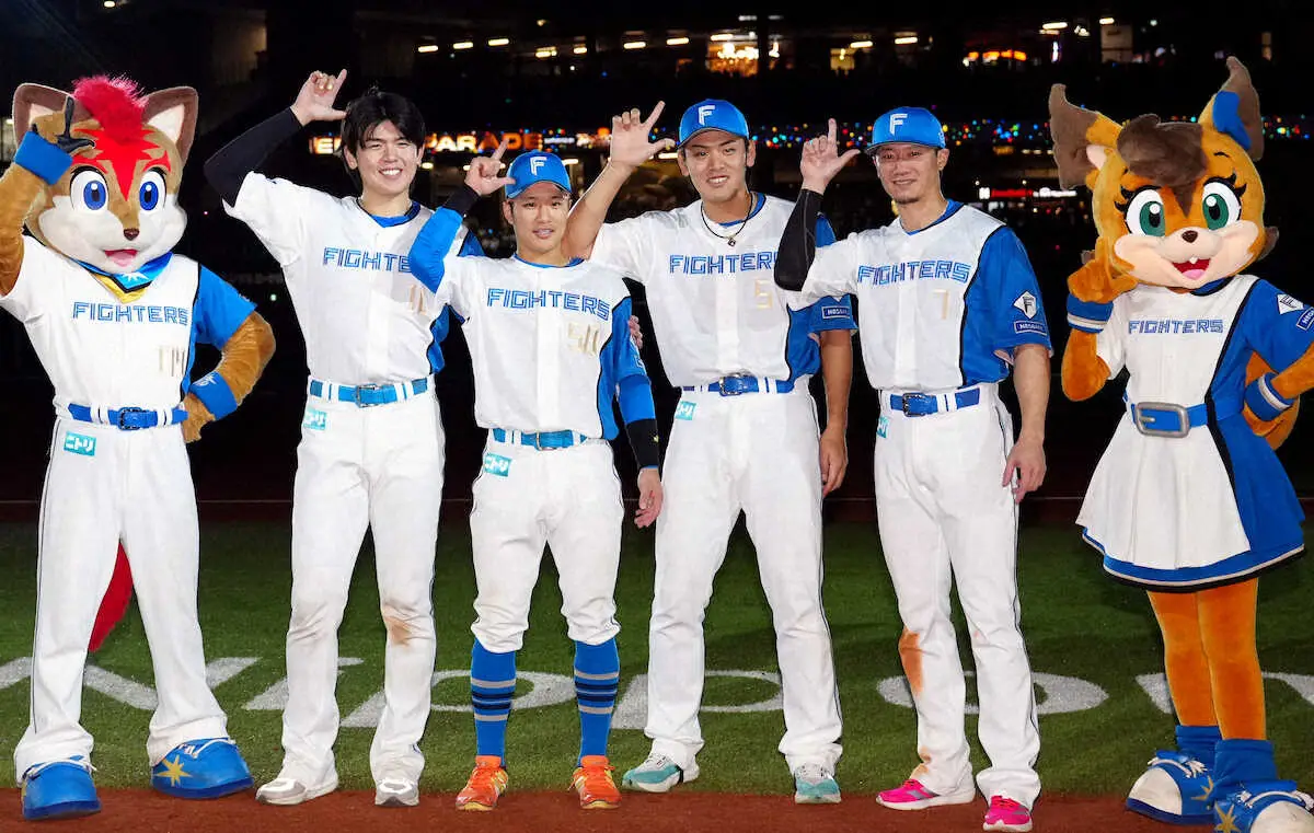 【画像・写真】日本ハム「シン・ビッグバン打線」が開幕6戦16発のプロ野球タイ記録！新庄監督「振り込んできた成果」