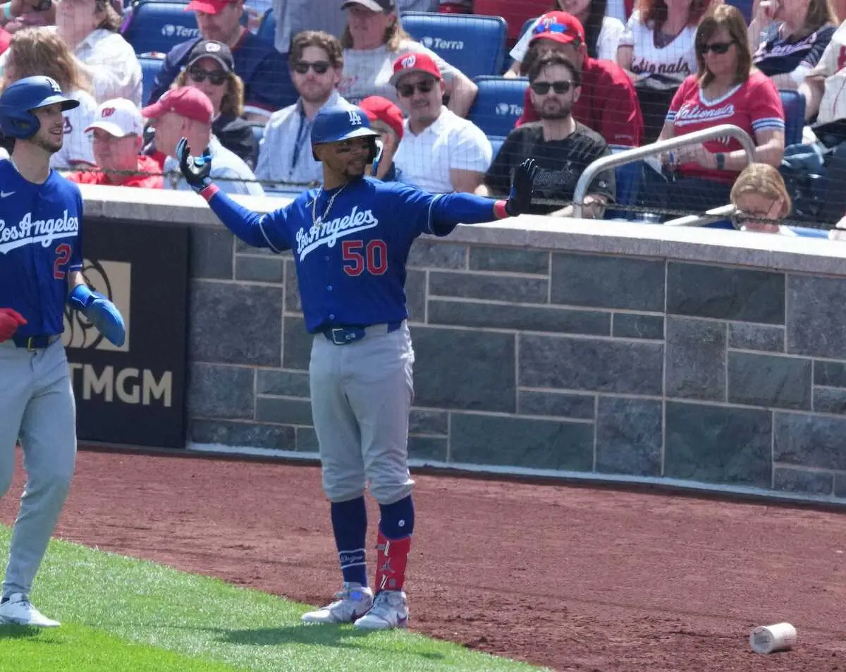 【画像・写真】大谷翔平が今季初のマルチ安打　今季1号の後は右前打　マイコラスを打ち崩す