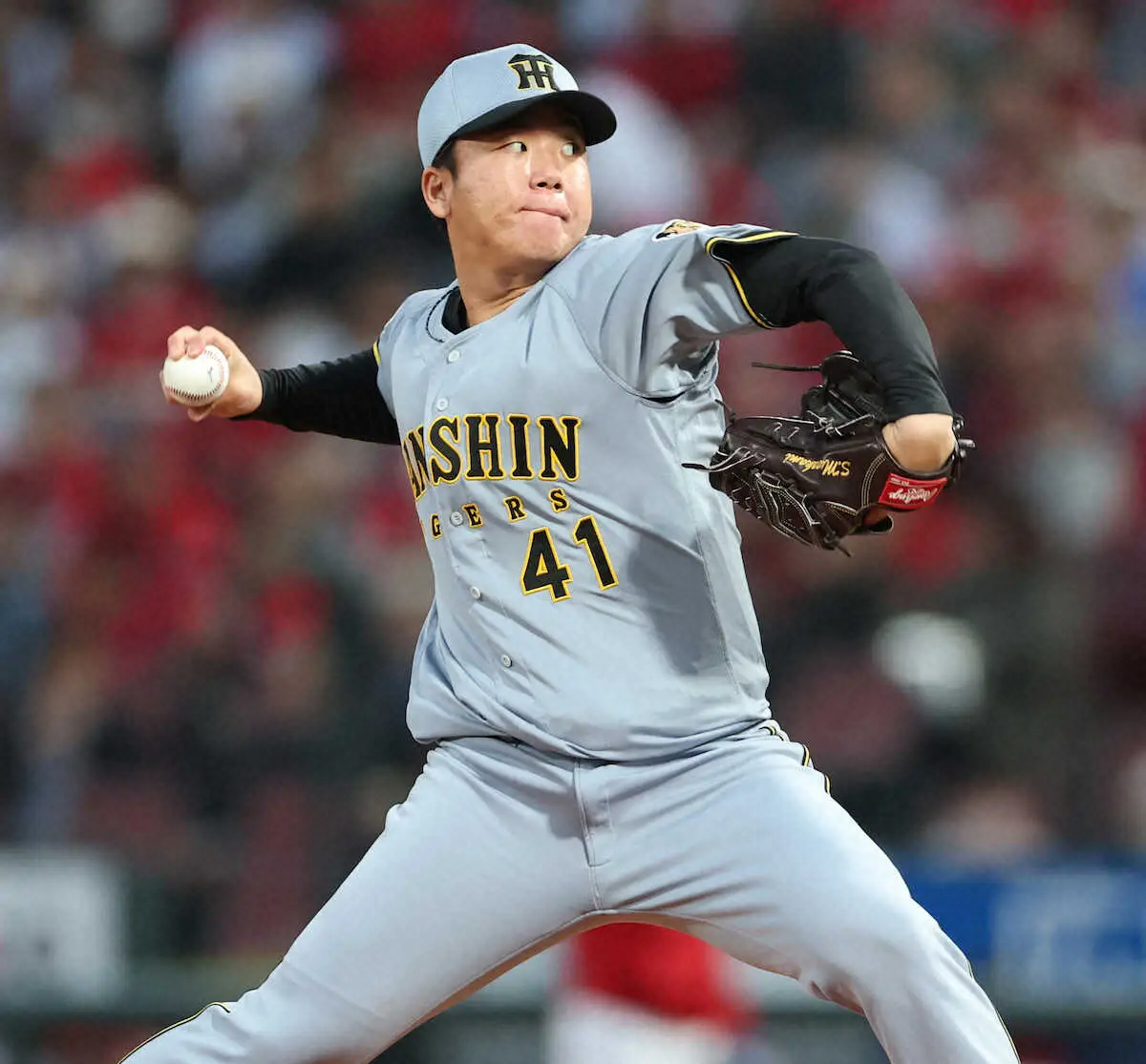 【画像・写真】阪神・村上頌樹　7回1失点の好投で今季初勝利　愛妻のサポートに感謝「家のことをほとんどやってくれる」