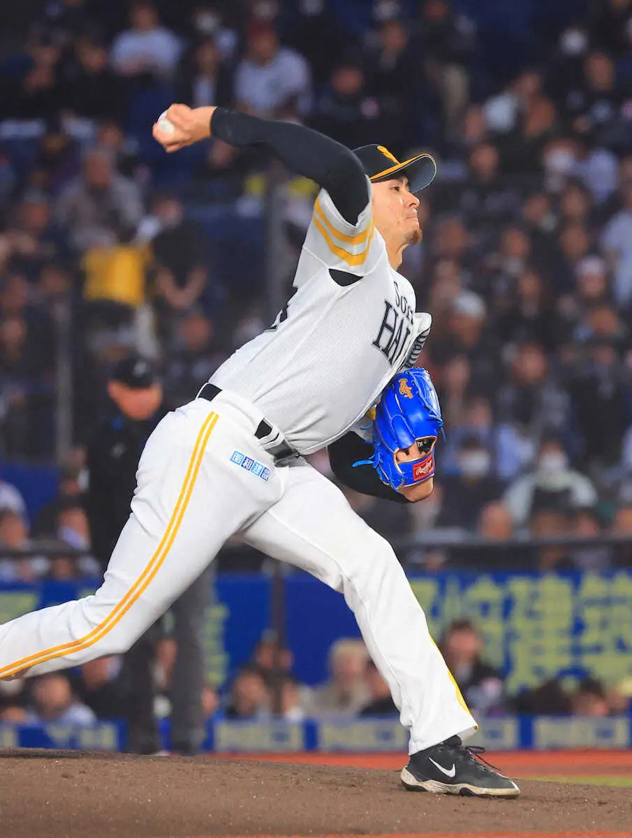 【画像・写真】ソフトバンク・上沢直之　1勝消えた…けどナイスピッチ8回零封、監督も絶賛「素晴らしい」