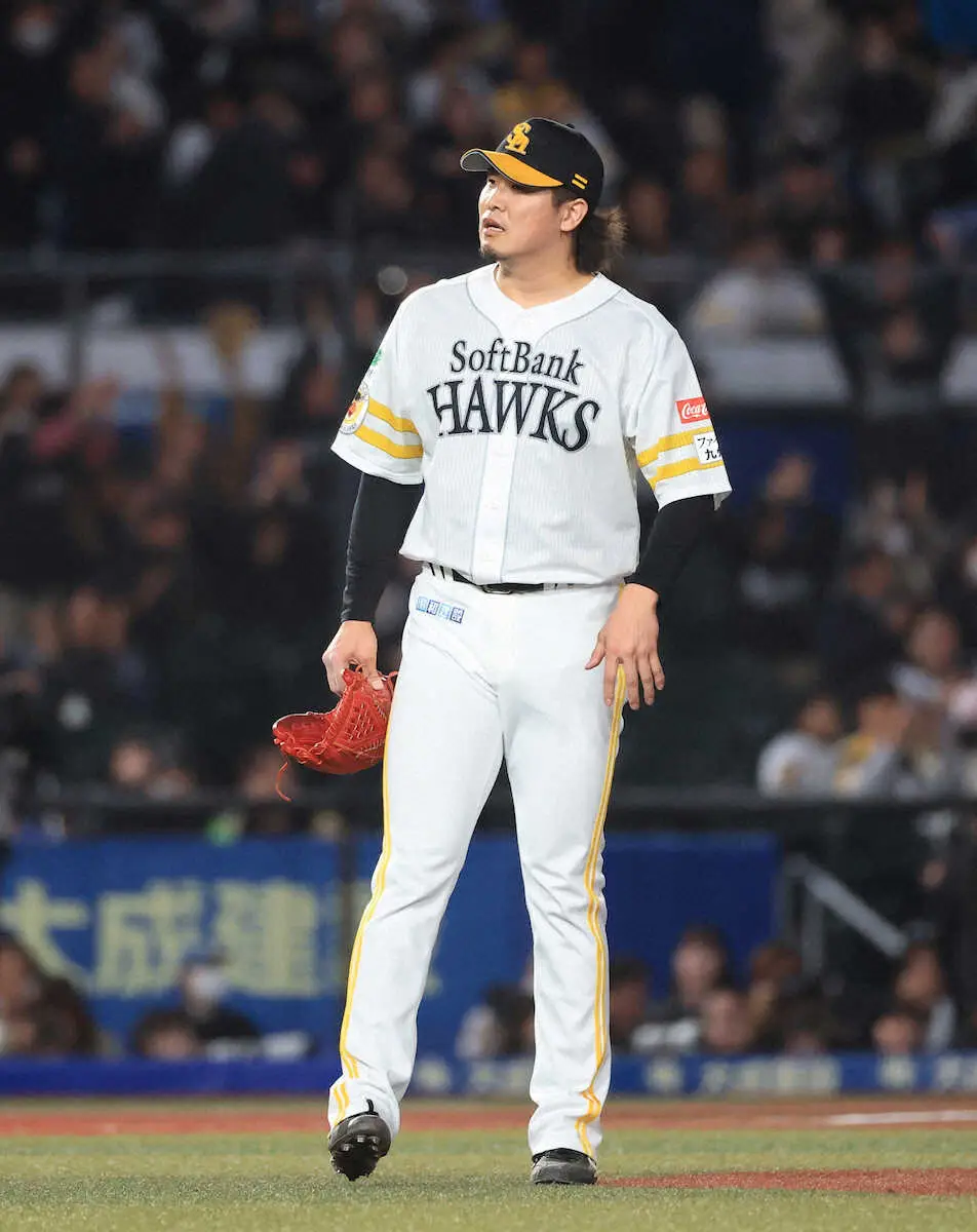 【画像・写真】ソフトバンク・杉山一樹　痛恨サヨナラ打浴び「申し訳ない」　昨季はセーブ機会での失敗なかった男が…