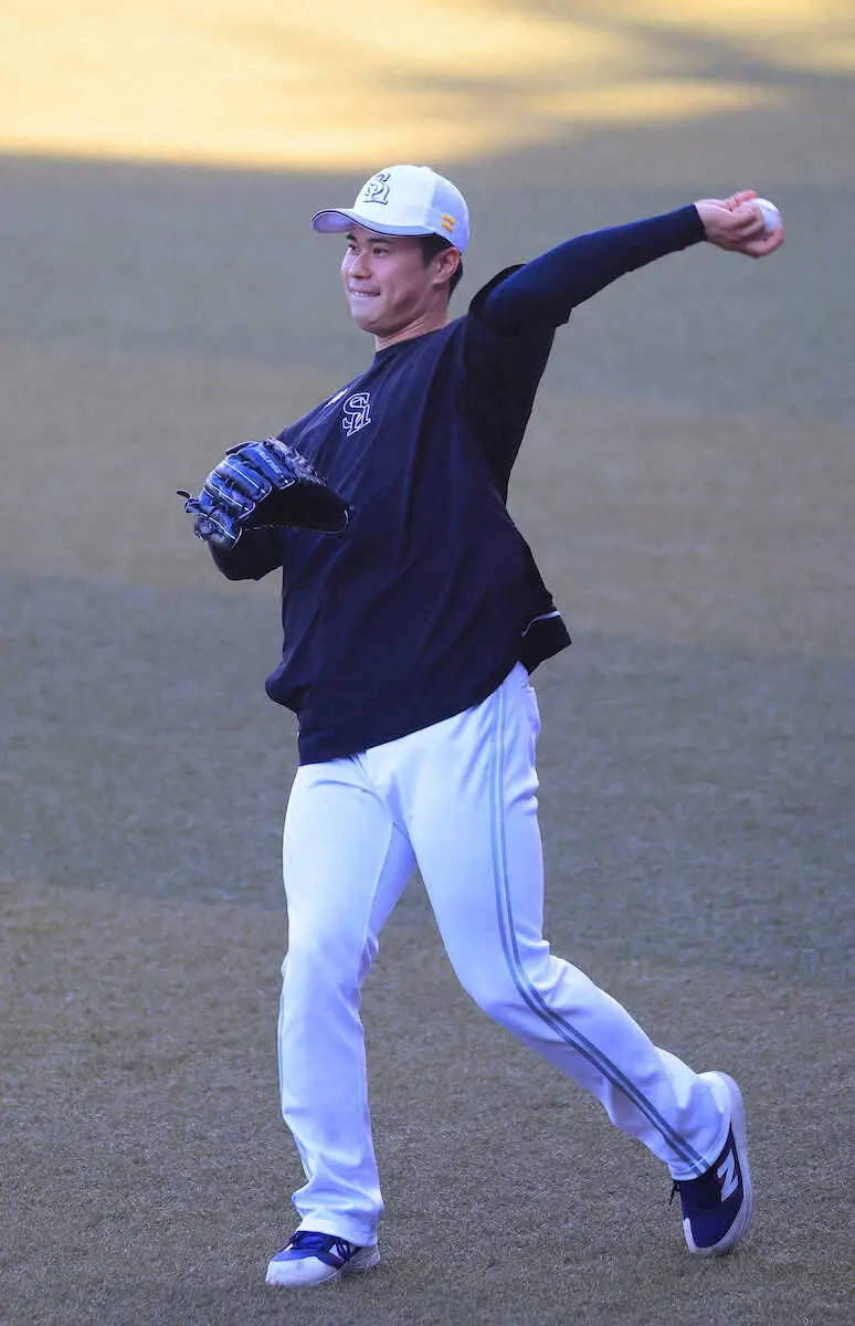 【画像・写真】ソフトバンク・松本晴　開幕2連勝目指し出陣！敵地・ZOZOマリンとの相性も上々