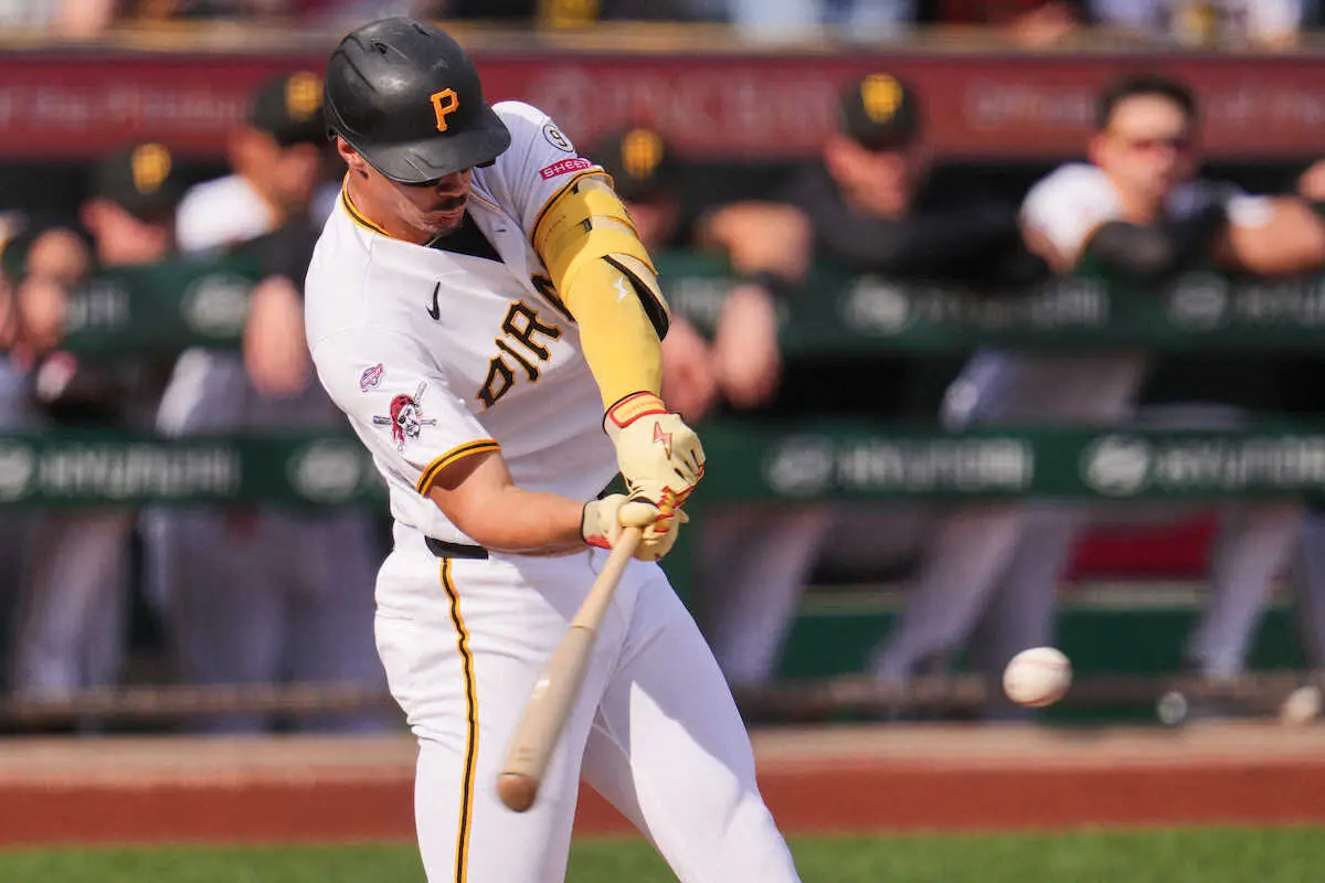 【画像・写真】MLB最高の有望株グリフィンが適時二塁打デビュー「ここは最高だ！」　ソト以来の10代野手に本拠大歓声