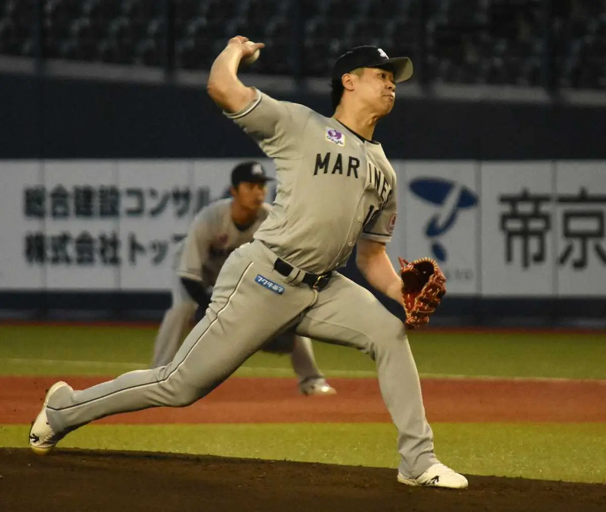 【画像・写真】ロッテ・種市　WBC後初実戦で3回完全「まずは無事に登板を終えられてよかった」