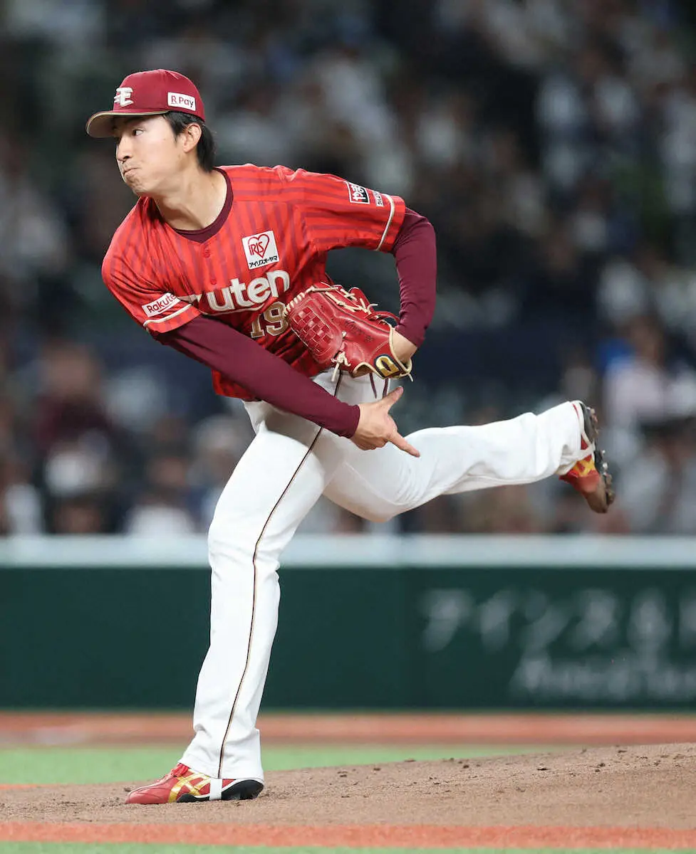 【画像・写真】楽天・荘司　7回3失点の粘投で2勝目「僕が投げる試合は全部勝てるように」