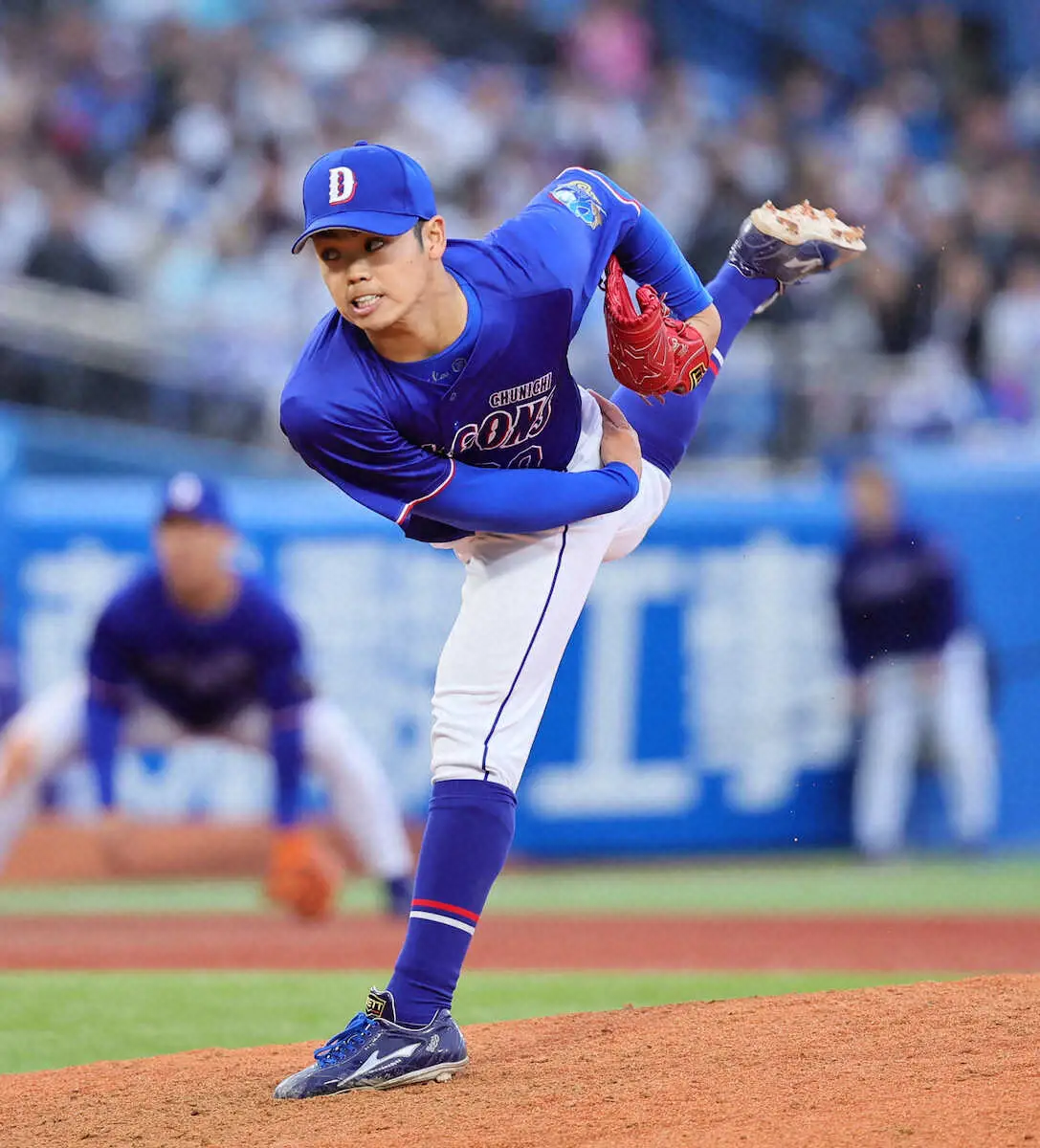 【画像・写真】中日　連勝ストップも5番手で今季初登板の根尾昂は2回1安打無失点と粘投