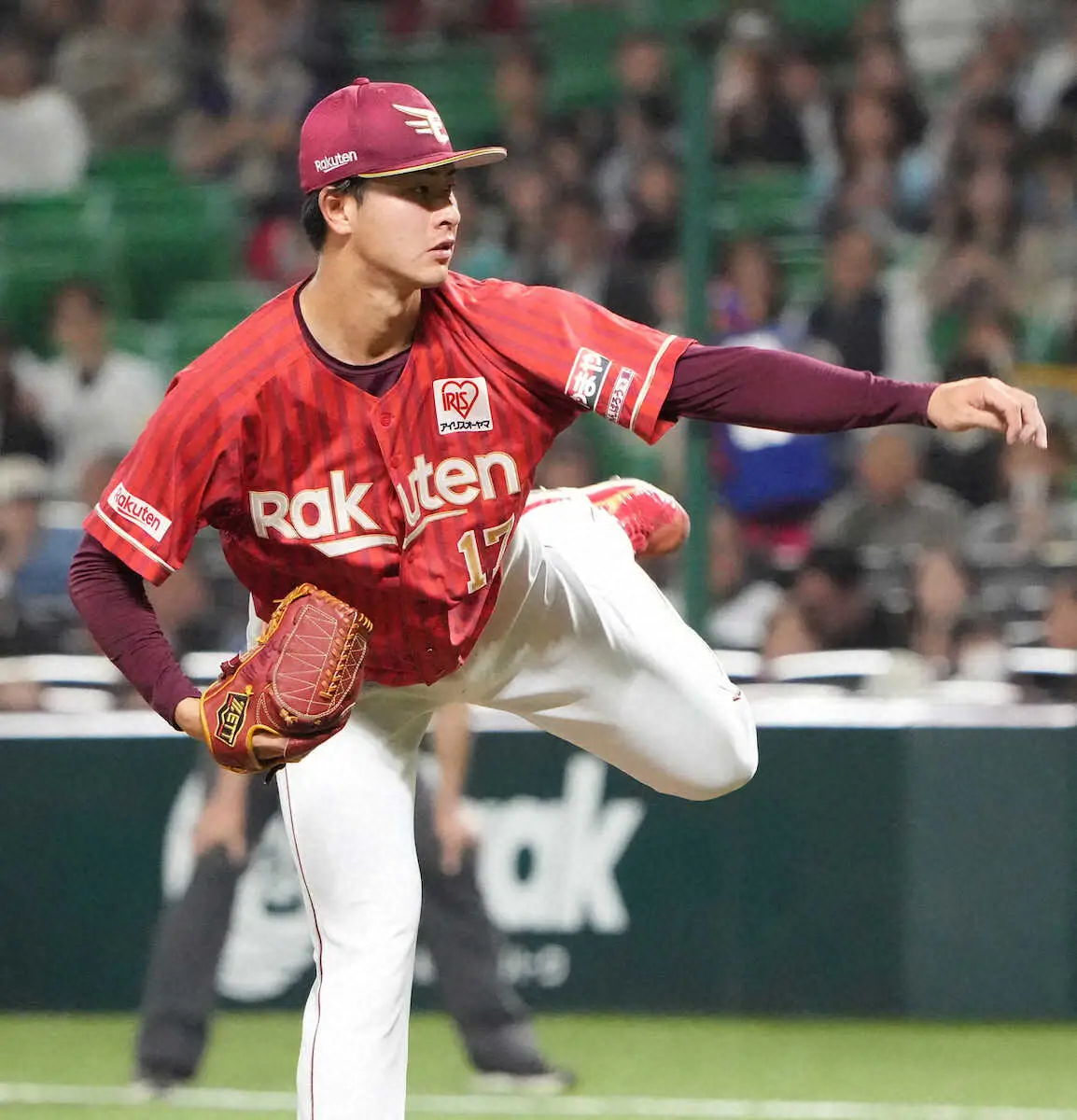 【画像・写真】楽天が来た！　4連勝で首位・ソフトバンクに0・5差肉薄　先発・古謝は7回途中2失点の粘投で勝利に貢献