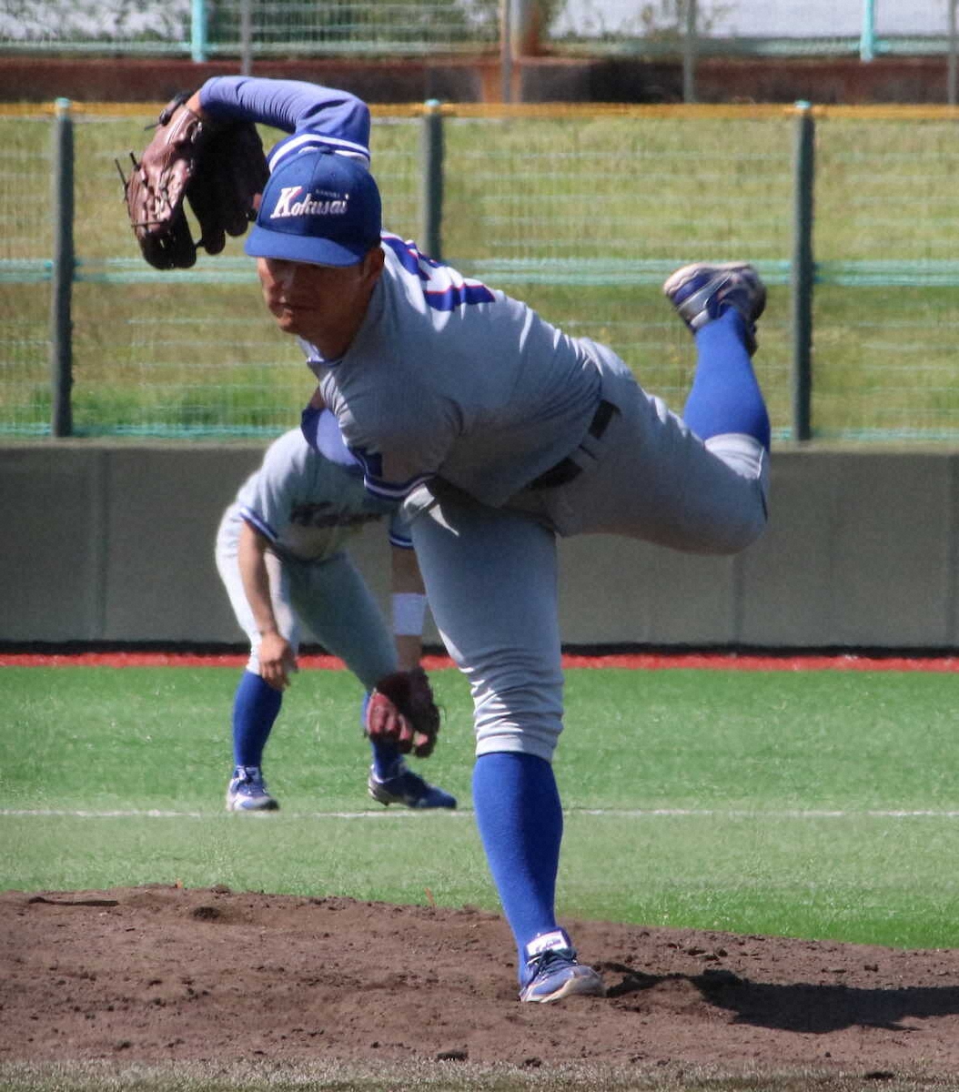 【画像・写真】阪神大学野球リーグNOW　関西国際大・藤本拓己7回2失点の力投実らず