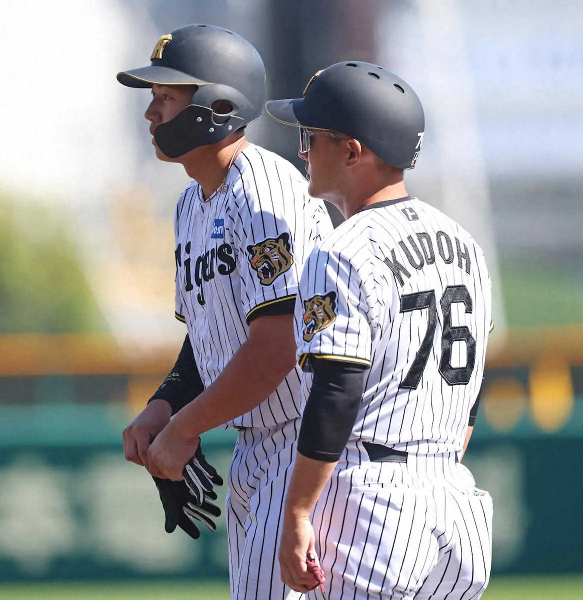 【画像・写真】阪神　ドラ1・立石正広がプロ初の3番で3四球と好守備　平田2軍監督「球際が強い」フル出場