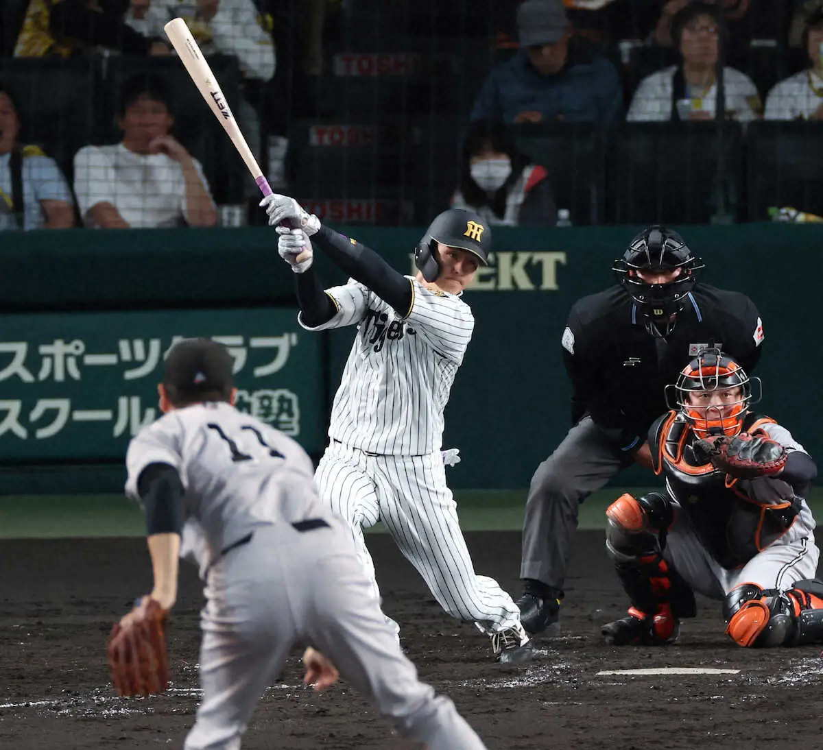 【画像・写真】阪神・小幡竜平　14試合ぶりスタメンで躍動！5回に田中将から左前打